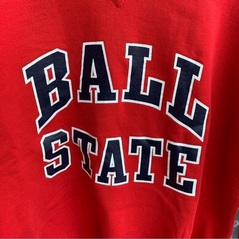 Vintage Ball State Crewneck Sweatshirt Size Large - Picture 2 of 7